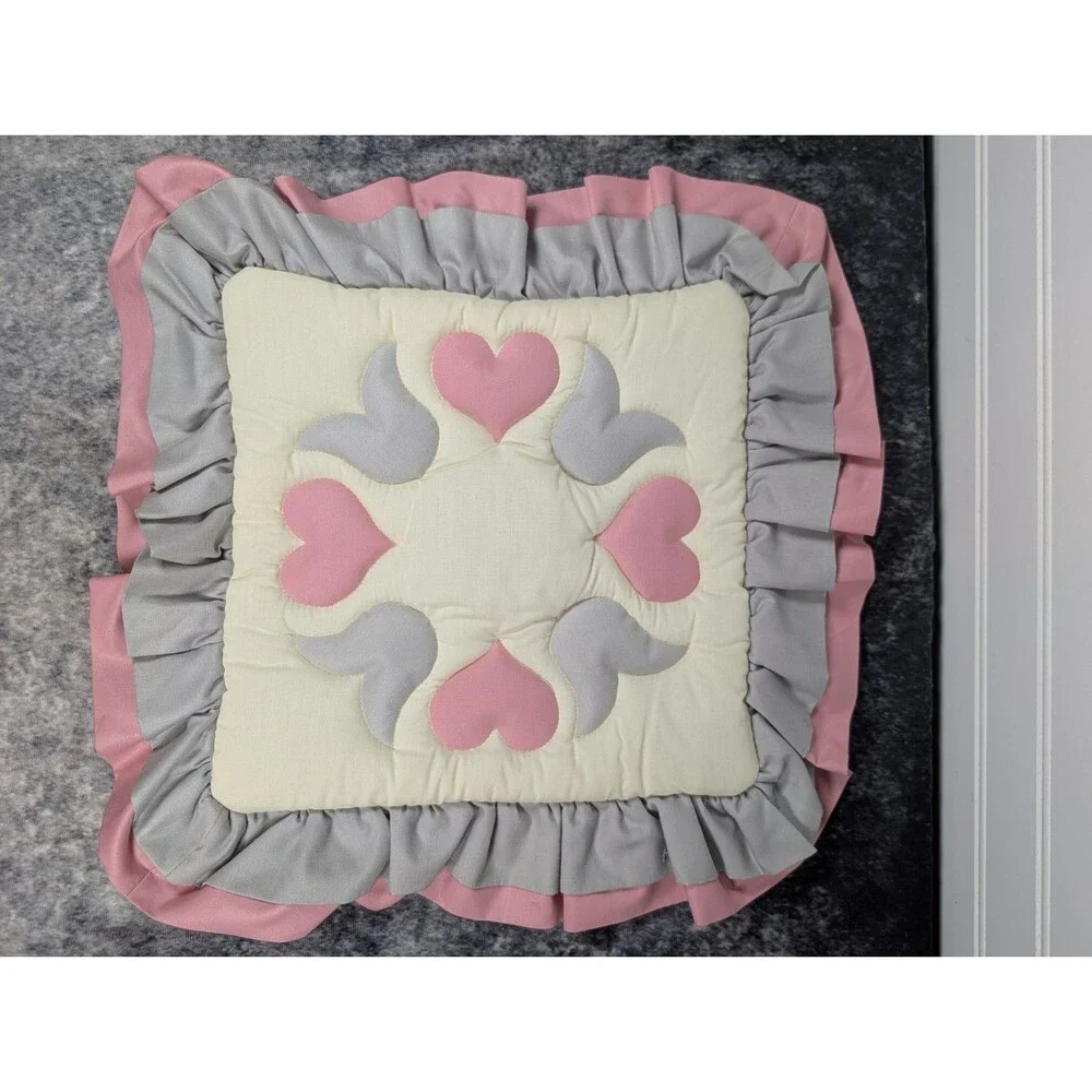 Vtg Hand Quilted 12